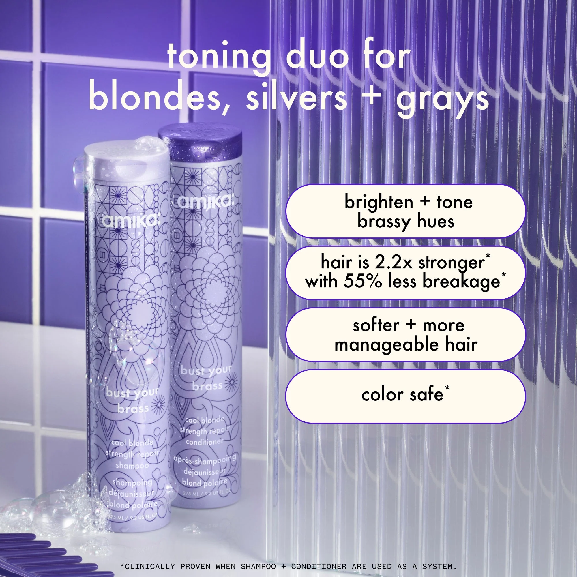 bust your brass | cool blonde strength repair conditioner - Image 3