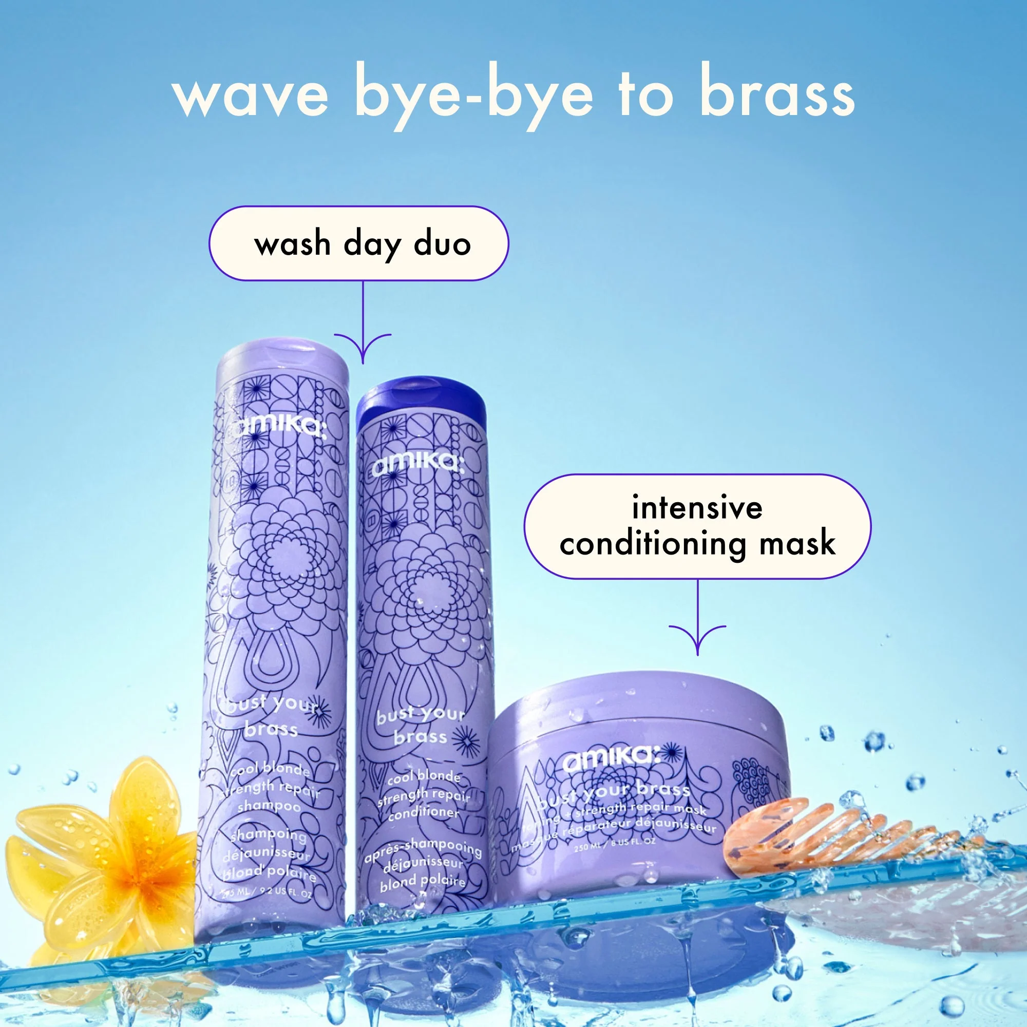 bust your brass | cool blonde strength repair conditioner - Image 8